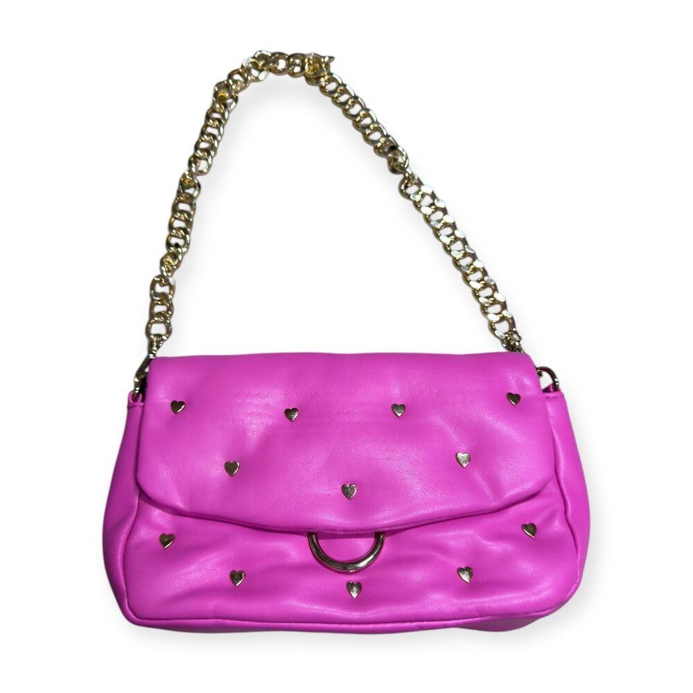 Skinnydip London Pink Shoulder Bag Phebes Pillow Heart Y2K Retro‎